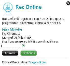 Rec on line