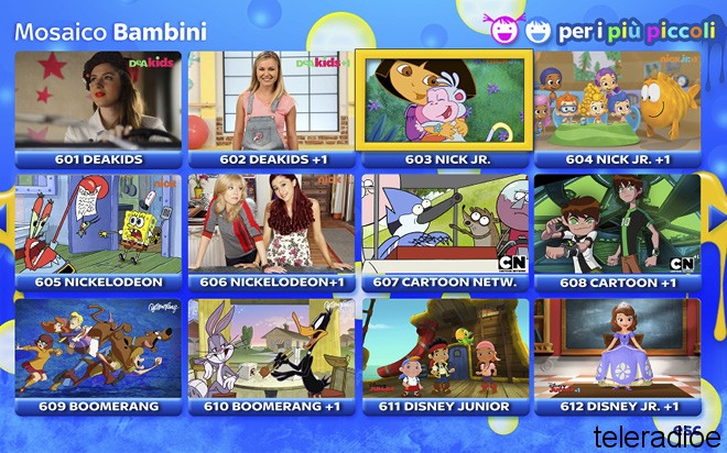 Arriva Mosaico Bambini
