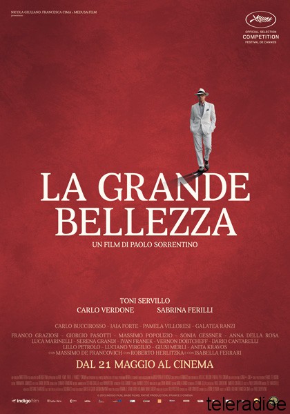 4 Marzo su Canale 5 HD in Prima Tv La Grande Bellezza
