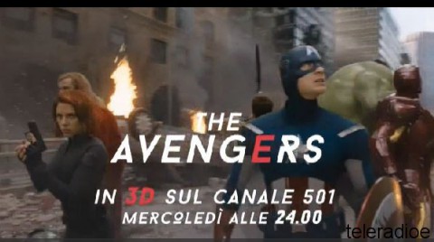 Prima Visione HD e 3D The Avengers su Rai 2