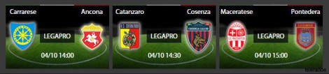 Diretta SporTube: Akragas-Monopoli e Messina-Ischia
