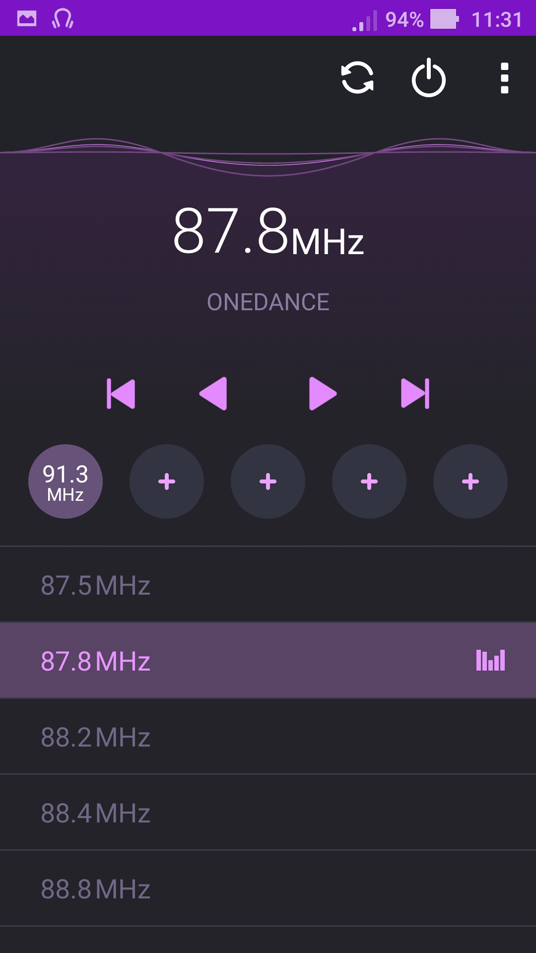 Monitor frequenze FM Catania Marzo 2017: Onedance e Radio Nostalgia