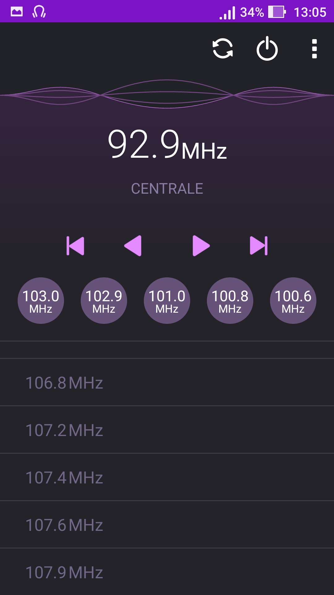 Frequenze Radio FM Palagonia