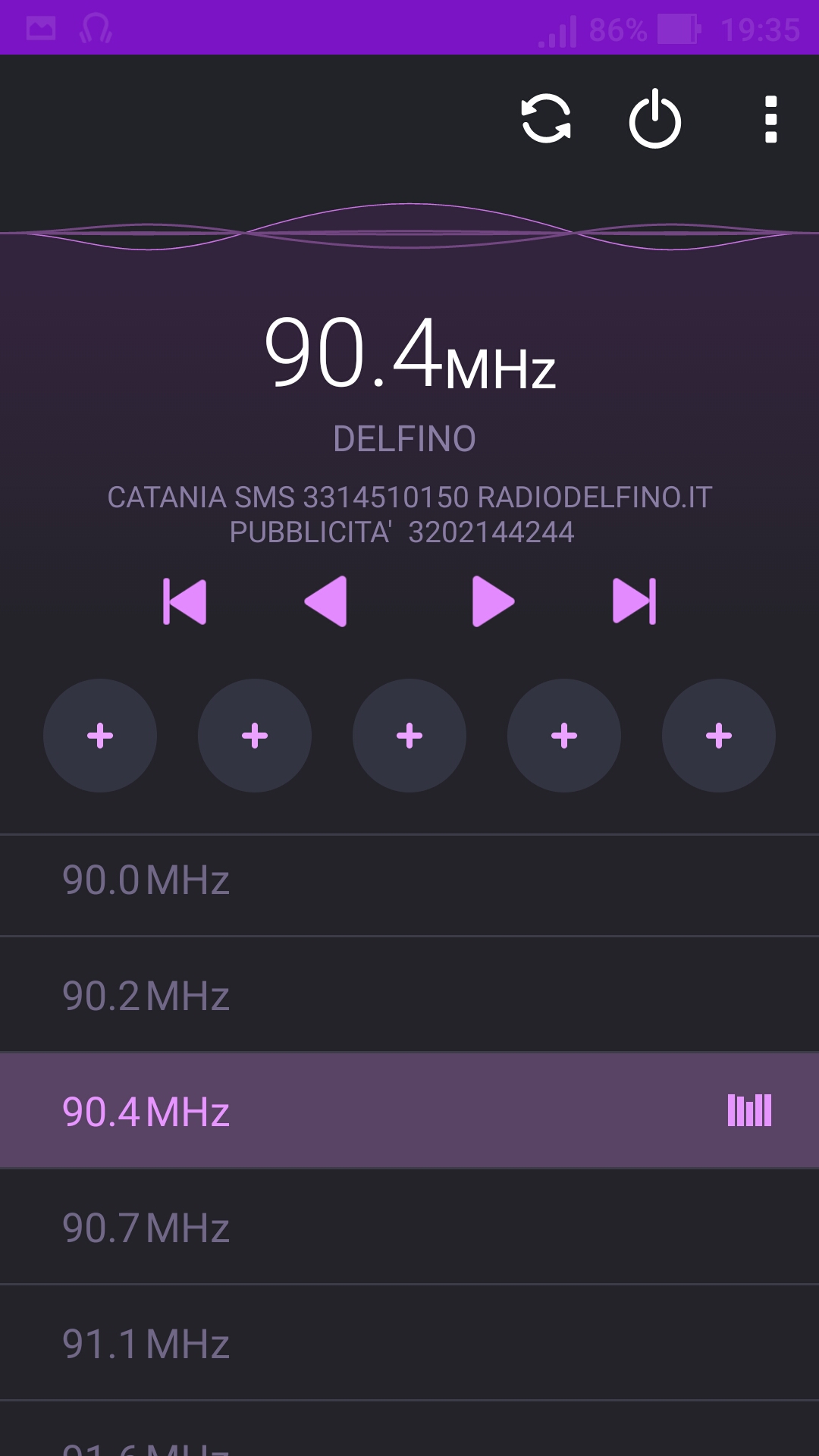 Torna Radio Delfino, Fuori Radio Uzeda