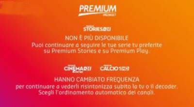 Mediaset Premium: Chiude Premium Stories +24, arriva Premium Calcio 2 HD