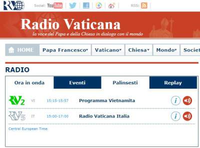 Radio Vaticana Italia cambia lcn, dal 777 al 733