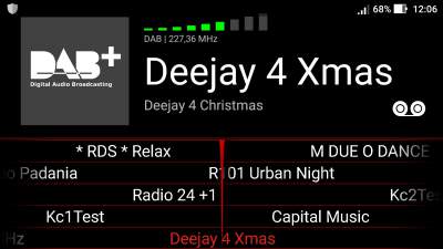 DAB Italia: Deejay 4 Xmas sostituisce Capital Funky
