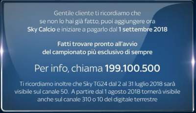 Cambio logo per i canali Sky sul digitale terrestre