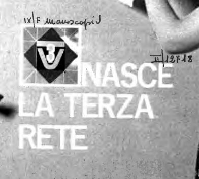 15 dicembre 1979 nasce Rete Tre, la risposta della Rai alle tv locali