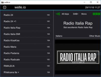 Aggiunta Radio Italia Rap al mux Eurodab Italia