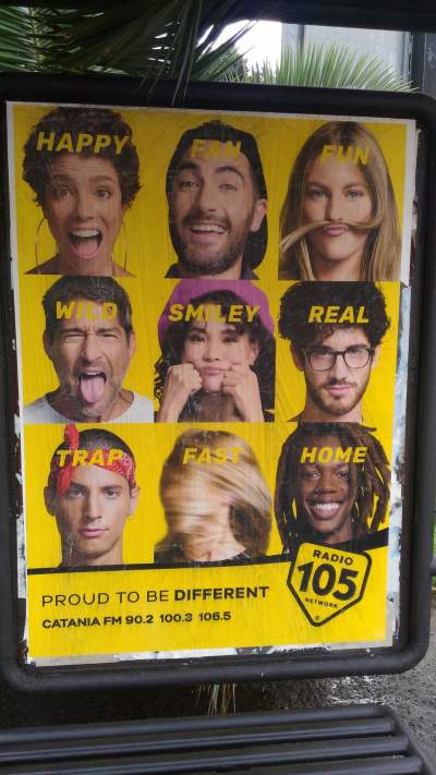 Nuovo motto per Radio 105: Proud to be different