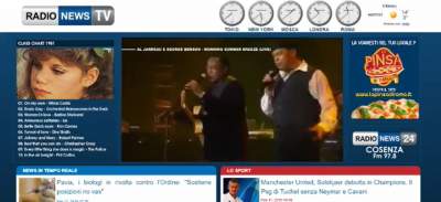 Cambio layout grafica per Radio News 24 Tv