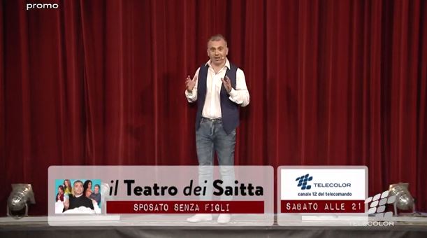 Il teatro dei Saitta sabato 25 aprile su Telecolor