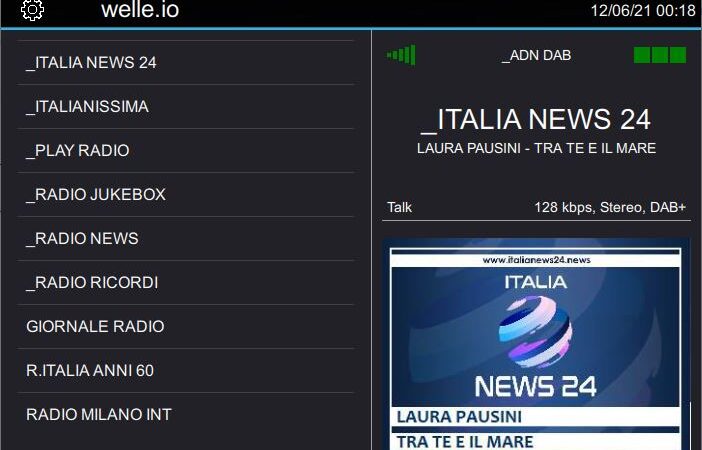 Attivato mux ADN DAB+ (Valverde – 10D)
