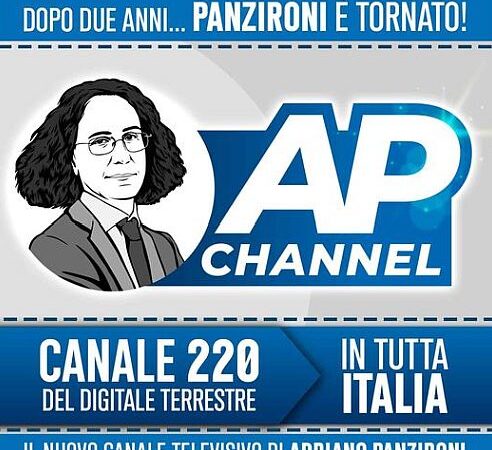 Torna Adriano Panzironi sul digitale terrestre: ecco AP Channel