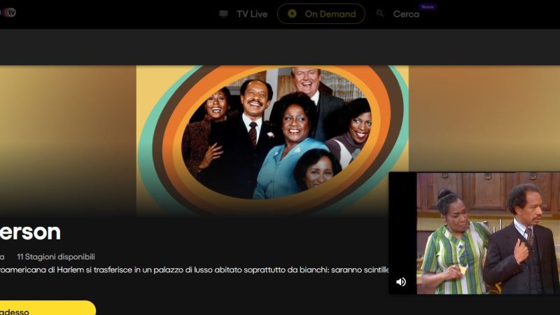 I Jefferson la serie completa gratis on demand su Pluto Tv