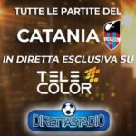Tutte le gare in diretta video del Catania SSD su Telecolor