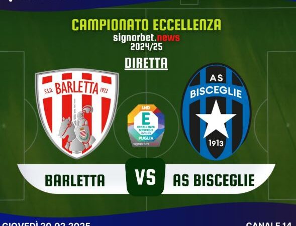 Barletta-Bisceglie Diretta Streaming Antenna Sud
