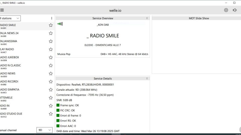 Cambio Frequenza ADN DAB in Sicilia