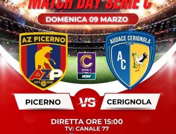 AZ Picerno-Audace Cerignola: Diretta Antenna Sud