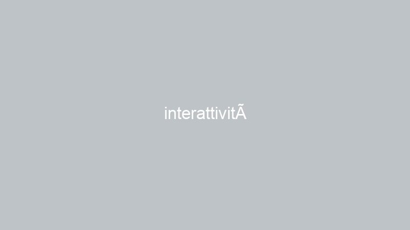 interattività