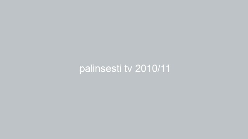 palinsesti tv 2010/11