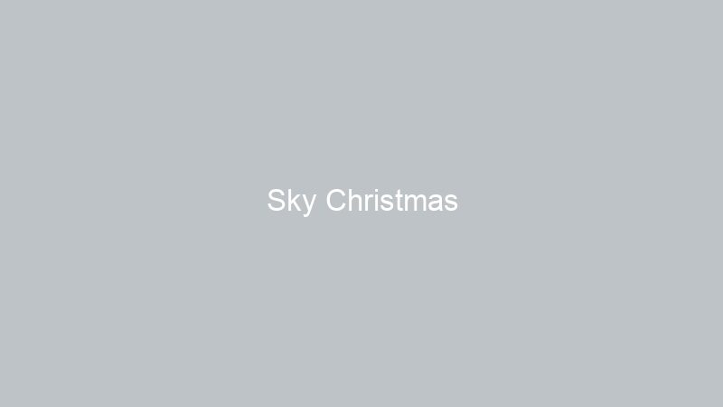 Sky Christmas
